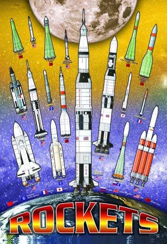 Rockets Puzzle, 100-Piece - Image 3