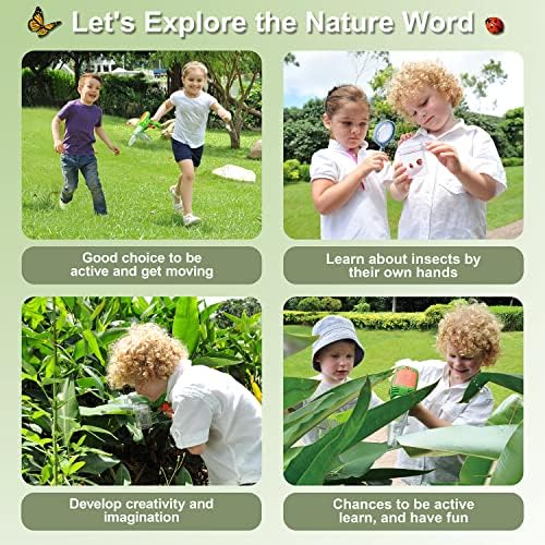 PLAY Bug Vacuum for Kids,Bug Catcher kit for Kids,Eco-Friendly Bug Suction Toy Vacuum with Magnifying Glass Viewing Chamber, for Boys Age 4+ - Image 6