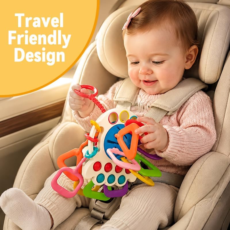 Montessori Silicone Pulling Toy for Babies - Image 7