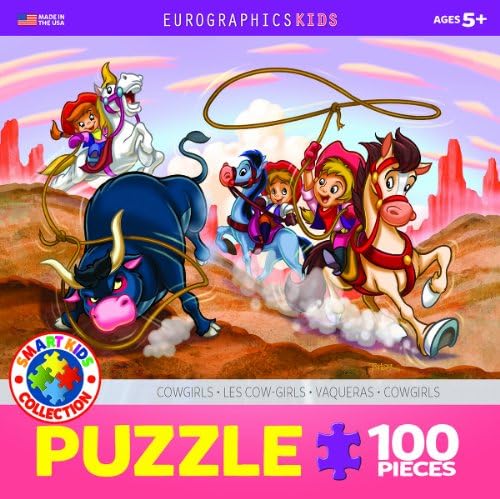 EuroGraphics Girl Power! Cowgirls Puzzle (100-Piece) - Image 3