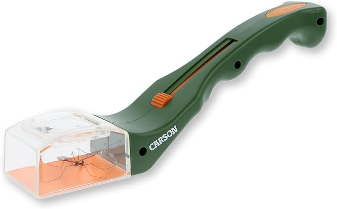 Carson BugView 5X Magnifying Glass Quick-Release Bug Catcher Indoor and Outdoor Tool for Kids or Adults (HU-10) by Carson