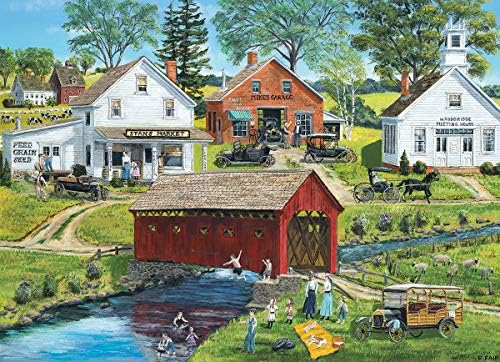 Old Covered Bridge Family Puzzle 300pc - Image 2
