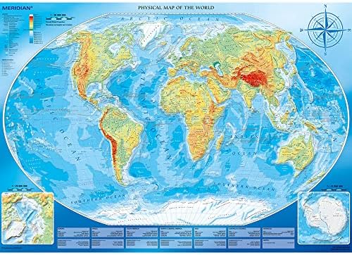 Trefl Large Physical map of the World - 4000 Piece Puzzle 53.5"x 37.8" - Image 2