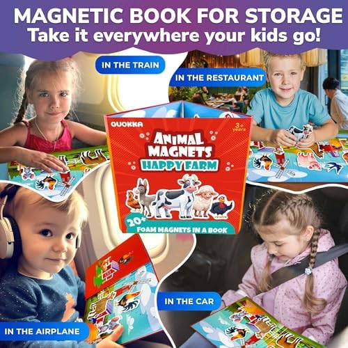 Magnetic Puzzles for Toddlers 3-5 - Kids Travel Toys for Boys and Girls - Image 6
