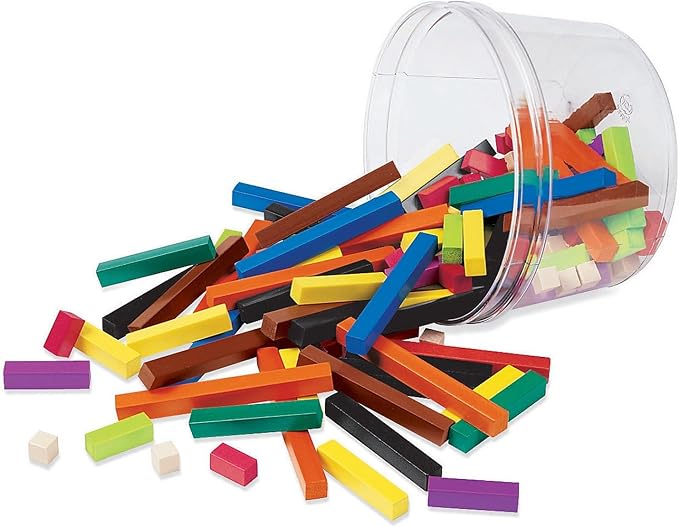 Learning Resources Cuisenaire Rods Small Group Set: 155 Piece Plastic Set by LearningResources
