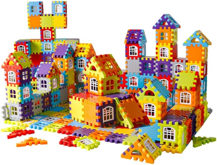 Building Blocks Set 210 Pieces - STEM Educational Learning Toys for Kids Ages 3-8, Creative Construction Preschool Toys for Boys Girls, Safe Plastic Building Set with Storage Box - Image 6