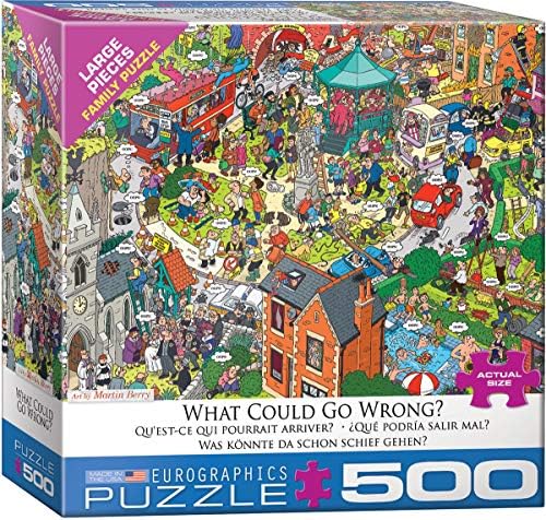 EuroGraphics What Could go Wrong? by Martin Berry 500- Piece Puzzle by EuroGraphics