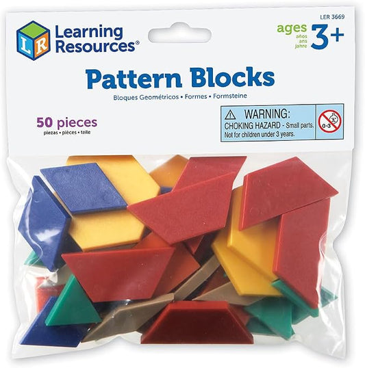 Learning Resources Pattern Blocks by LearningResources