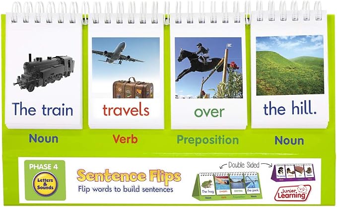 Junior Learning Sentence Flips - Double-Sided Flip Stand for Ages 4-6 - Image 6