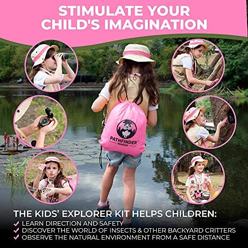 Kids Explorer Kit with Safari Vest & Hat for 3-7 Year Old Boys & Girls - Image 4