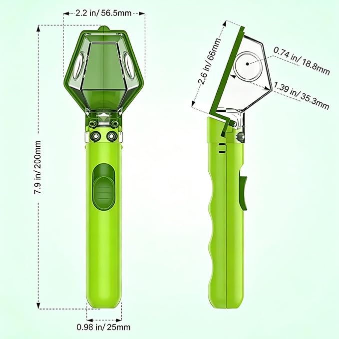 Outdoor Toys for Kids – 6X Magnifying Glass Educational Explorer Tool, Lightweight Ergonomic Learning Accessory for Investigating Plants, and Nature, Perfect for School Projects, Camping Trips - Image 7