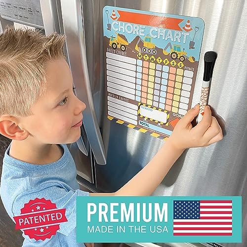 Magnetic Chore Chart for Kids Dry Erase Reward Chart for Home and Classroom - Image 4