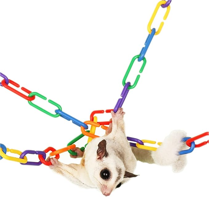 RAINBOW TOYFROG Chain Link Math Manipulatives - 240 C Clips Plastic Chain Links & 20 Ice Cream Cards for Counting & Linked Math Game - Learning Resources for Kindergarten Sensory - Image 5