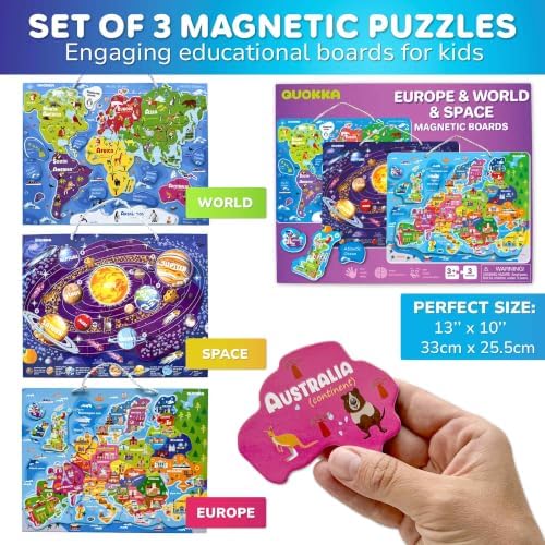US Map Puzzles for Kids Ages 4-6 - Magnetic Toddler Puzzles Ages 3-5 - Image 3