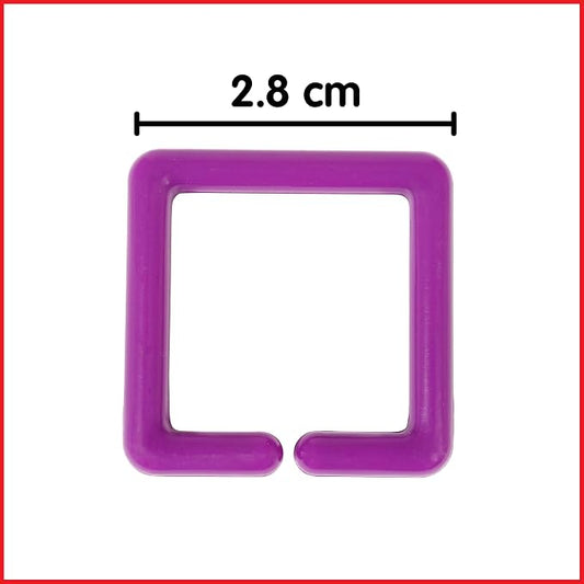 edxeducation Geo Links, Mini Jar, Set of 144, Linking Shapes, 6 Colors - Image 2