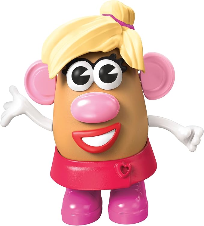 Mr. Potato Head Mrs. Potato Head Set with 12 Parts and Pieces, Toddler and Preschool Toys for 2 Year Old Boys and Girls and Up by PotatoHead