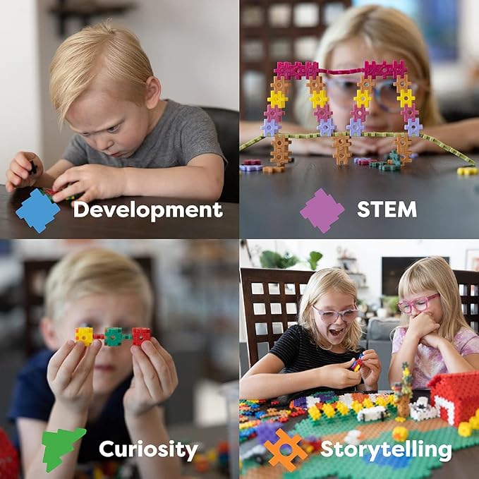 KADÜ 250 Piece Classic Set Kids Age 5+ Building Block STEM Interlocking Toy - Image 2