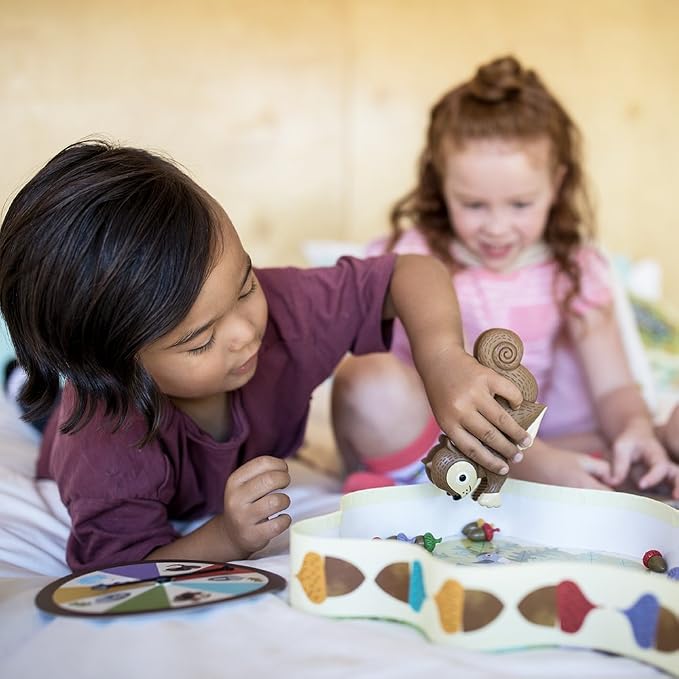 Educational Insights The Sneaky, Snacky Squirrel Game - Toddler Board Games for 3 Year Olds, Fine Motor Skills Toys for Toddlers, Color Matching Preschool Games, Tweezer Tool Fine Motor Game - Image 4