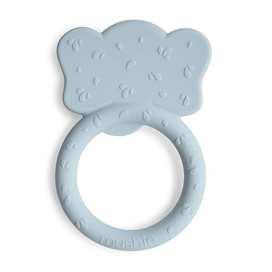 mushie Silicone Baby Teether Toy | Elephant