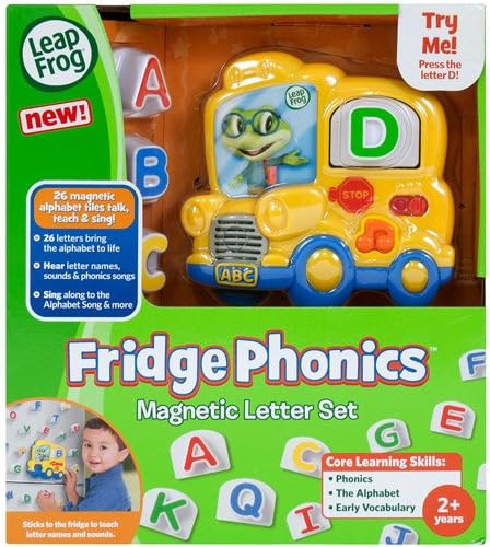 LeapFrog Fridge Phonics Magnetic Letter Set, Yellow - Image 2