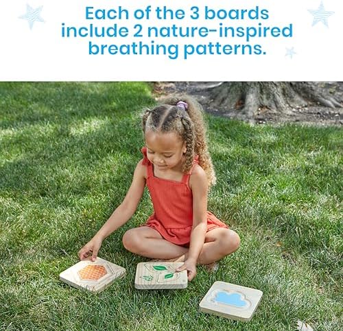 hand2mind Wooden Mindful Maze Set, Tactile Sensory Toys for Toddlers, Calm Down Corner Supplies, Mindfulness for Kids, Occupational Therapy Toys, Quiet Fidgets for Classroom, for Kids - Image 5