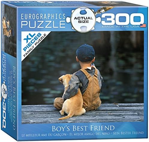 Boy’s Best Friend Puzzle, 300-Piece by EuroGraphics