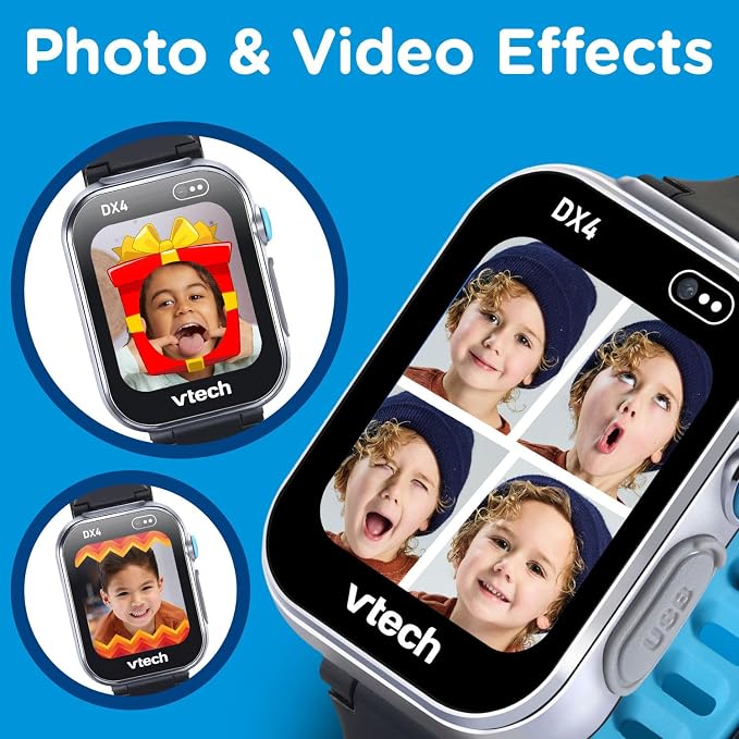VTech KidiZoom Smartwatch DX4, Black - Image 2
