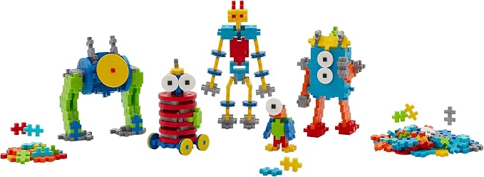 PLUS PLUS - Robot Discovery Kit - 250 Pieces - Construction Game for Children from 3 Years - PP3963 - Image 8