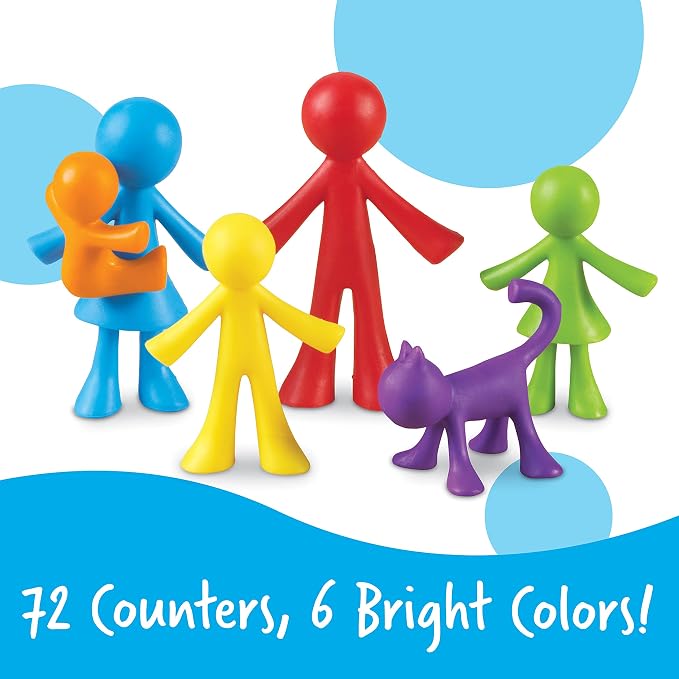 Learning Resources All About Me Family Counters - Image 4