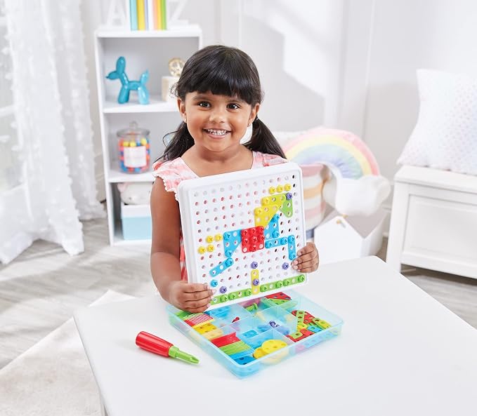 Kidoozie Create & Construct Building Kit, S.T.E.A.M Mosaic Art Activity for Children Ages 3+ - Image 16