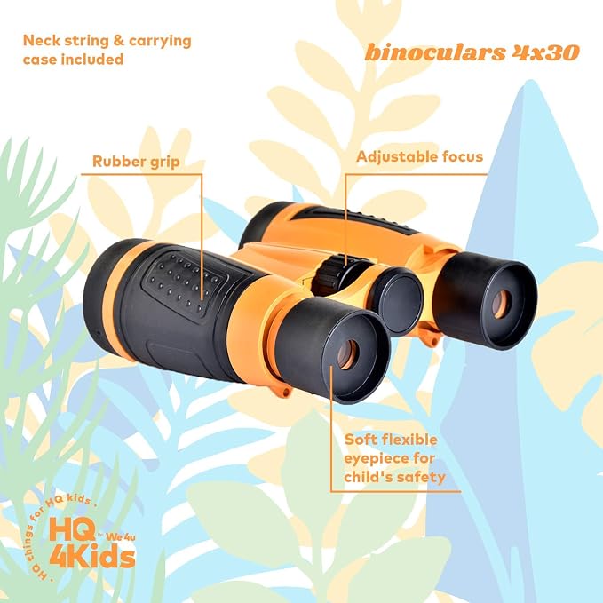 Outdoor Adventure Kit for Kids: Binoculars, Compass, Magnifying Glass & Flashlight. 3-12 Year Old Boys & Girls - Image 5