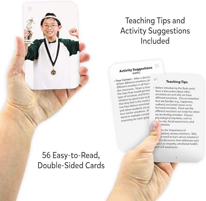 Teacher Created Resources Emotions Flash Cards (EP62056) - Image 3