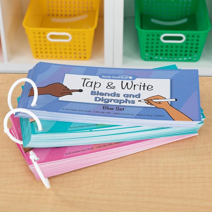Really Good Stuff Tap and Write Blends and Digraphs - 124 Cards - Image 5