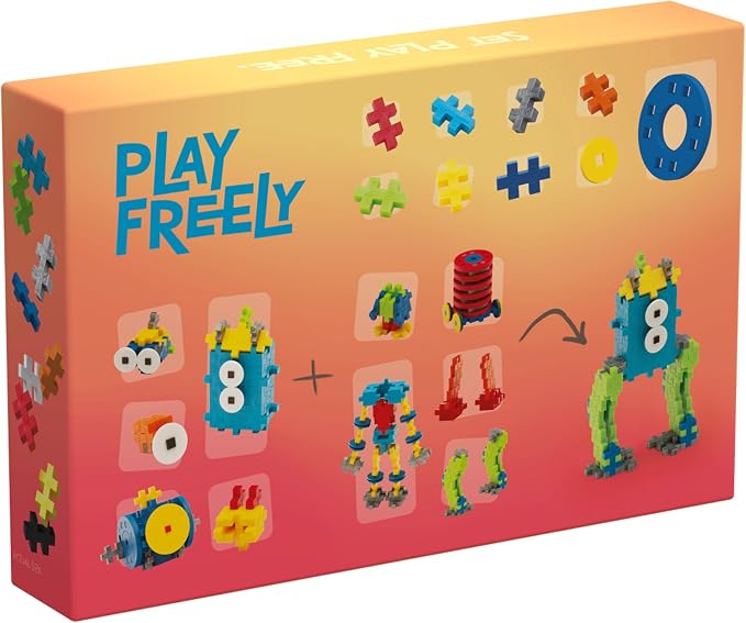 PLUS PLUS - Robot Discovery Kit - 250 Pieces - Construction Game for Children from 3 Years - PP3963 - Image 3