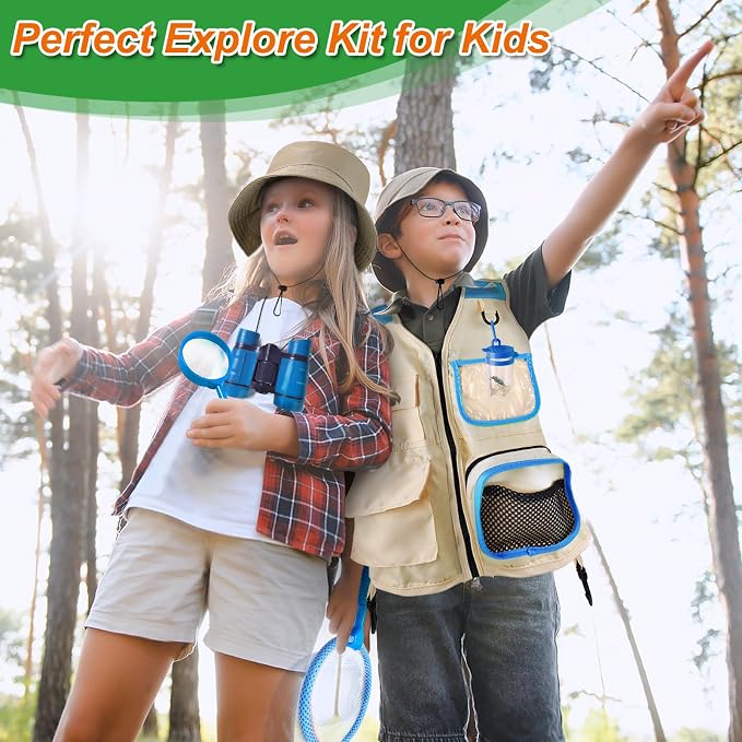 YOPINSAND Kids Explorer Kit & Bug Catcher Kit, Kids Outdoor Exploration Set - Image 6