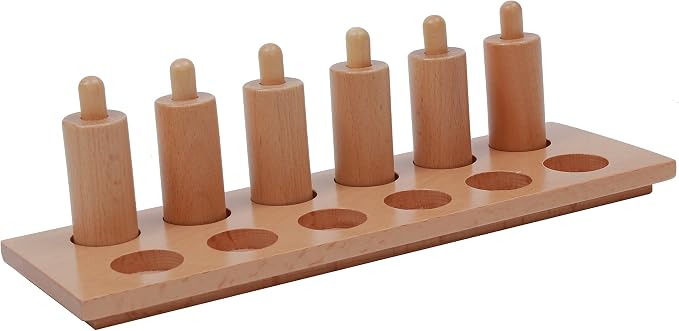 Adena Montessori Pressure Cylinders Elementary Montessori Materials for 3 Year Old - Image 5
