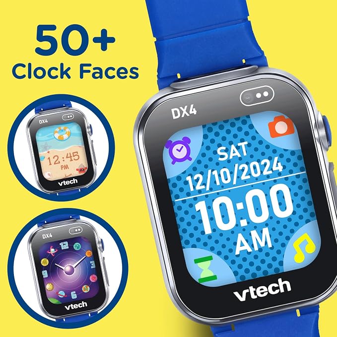 VTech KidiZoom Smartwatch DX4, Blue - Image 3