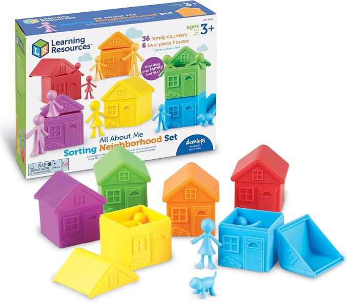 Learning Resources All About Me Sorting Neighborhood by LearningResources