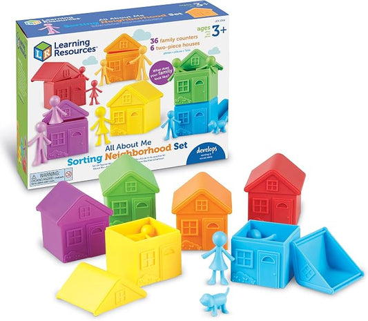 Learning Resources All About Me Sorting Neighborhood by LearningResources