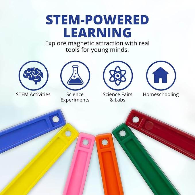 United Scientific™ STEM Magnetic Wands, Classroom & Homeschool (Set of 6) - Image 3