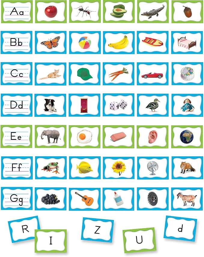 Teacher Created Resources Alphabet Pocket Chart Cards (TCR20852) by TeacherCreatedResourcesOS