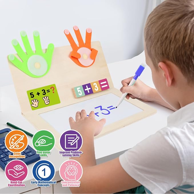 Number Blocks Toys for Kids Montessori Toys for 3 4 Years Old Learning Toys - Image 6