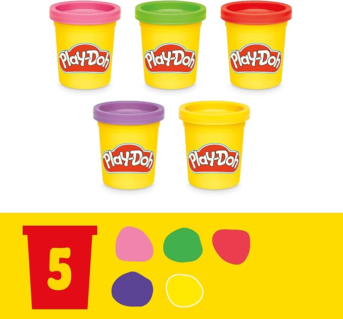 Play-Doh Light & Look Microscope for Kids, Electronic Preschool Toys for Girls & Boys, 9 Accessories & 5 Colors, Back to School Gifts, Ages 3+ - Image 6