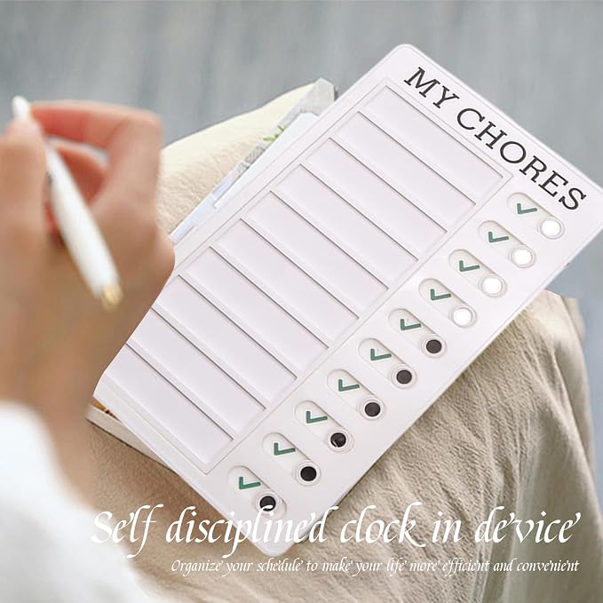 Chore Chart for Teens Replacement Cardboard Reusable Chore Chart - Image 3
