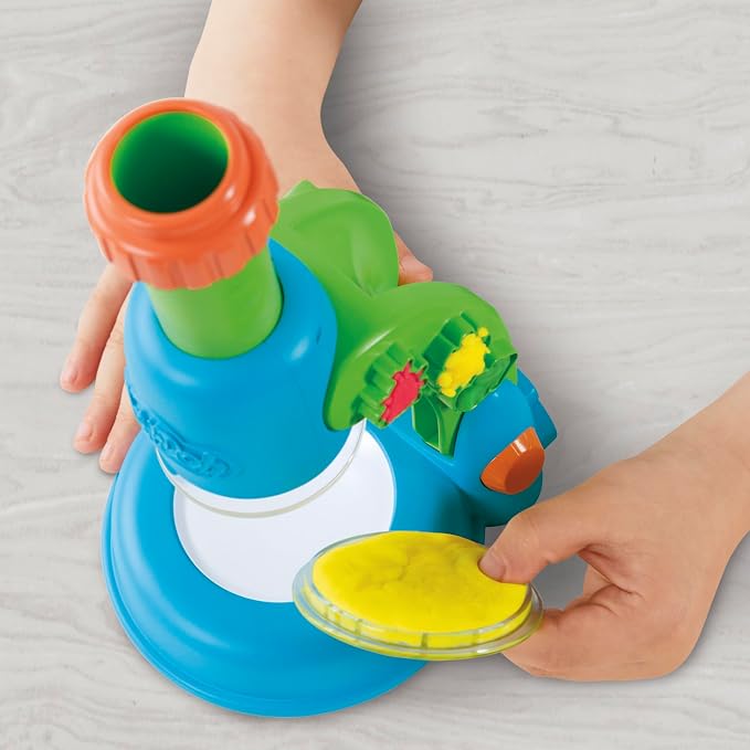 Play-Doh Light & Look Microscope for Kids, Electronic Preschool Toys for Girls & Boys, 9 Accessories & 5 Colors, Back to School Gifts, Ages 3+ - Image 11