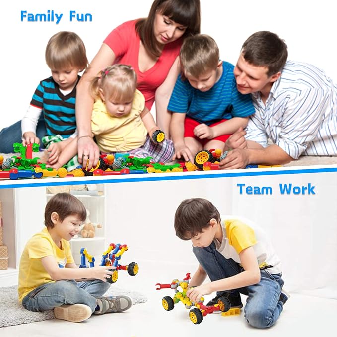 Kids STEM Building Toys for 3 4 5 6 7 8+ Year Old Boys Girls Birthday Gifts - Image 3