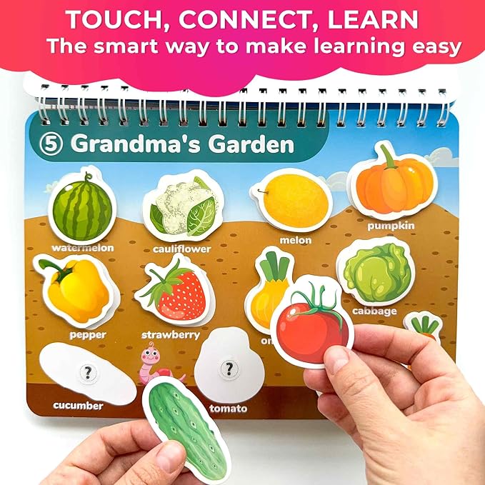 Montessori Busy Book for Toddlers 3-5 — Learning Toys for Kids 1-3 and 2-4 - Image 7