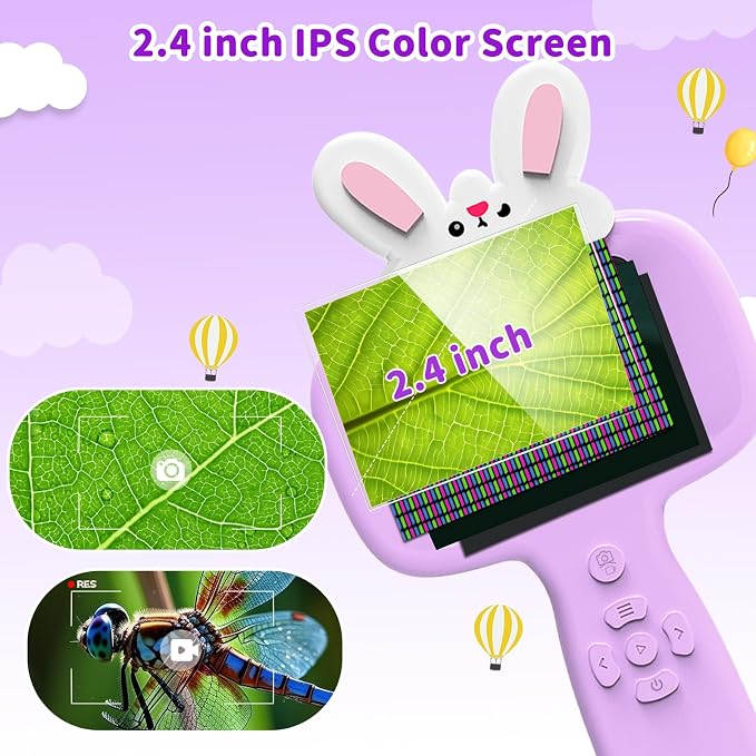 BLACKROOT Microscope for Kids, 2.4" Handheld Digital Pocket Microscope - Image 3