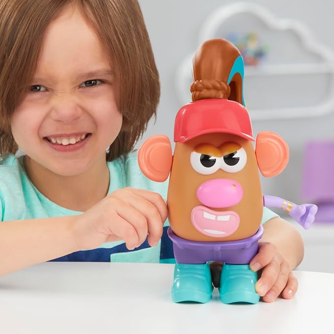 Potato Head Express Yourspud Playset with 1 Potato Body and 32 Accessories, Creative Toddler and Preschool Toys for Boys and Girls 2 Years and Up (Amazon Exclusive) - Image 7