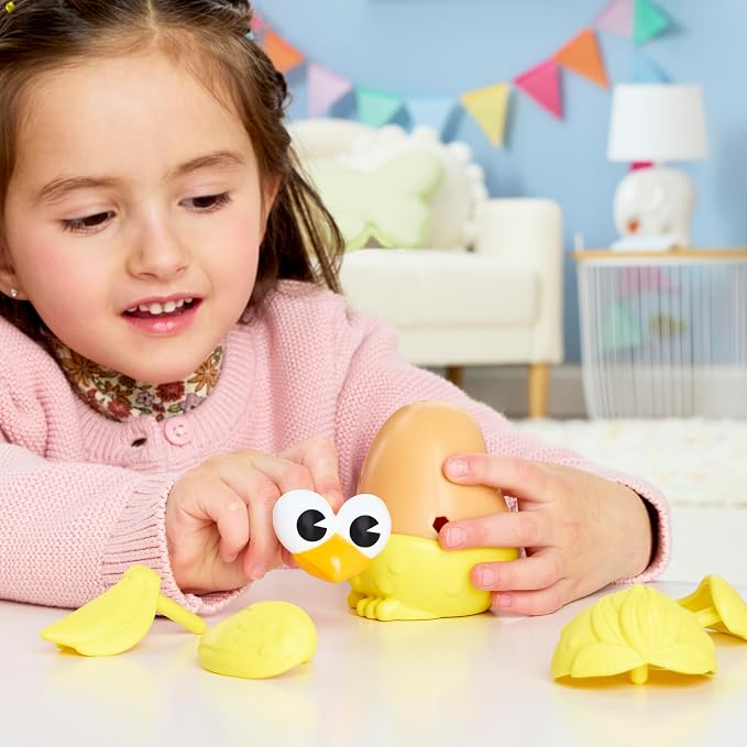 Potato Head Bunny & Chick Tots with 12 Mix and Match Pieces, Two 3-Inch Potato Bodies with 10 Accessories, Preschool Toys for Girls and Boys 2+ – Easter Basket Stuffers - Image 7